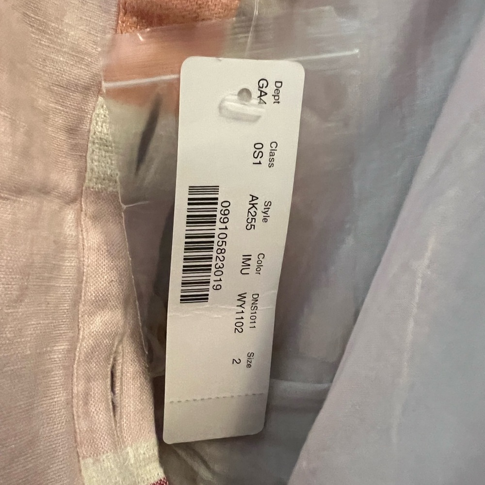 NWT J. Crew striped linen dress. Size 2 - Picture 8 of 9